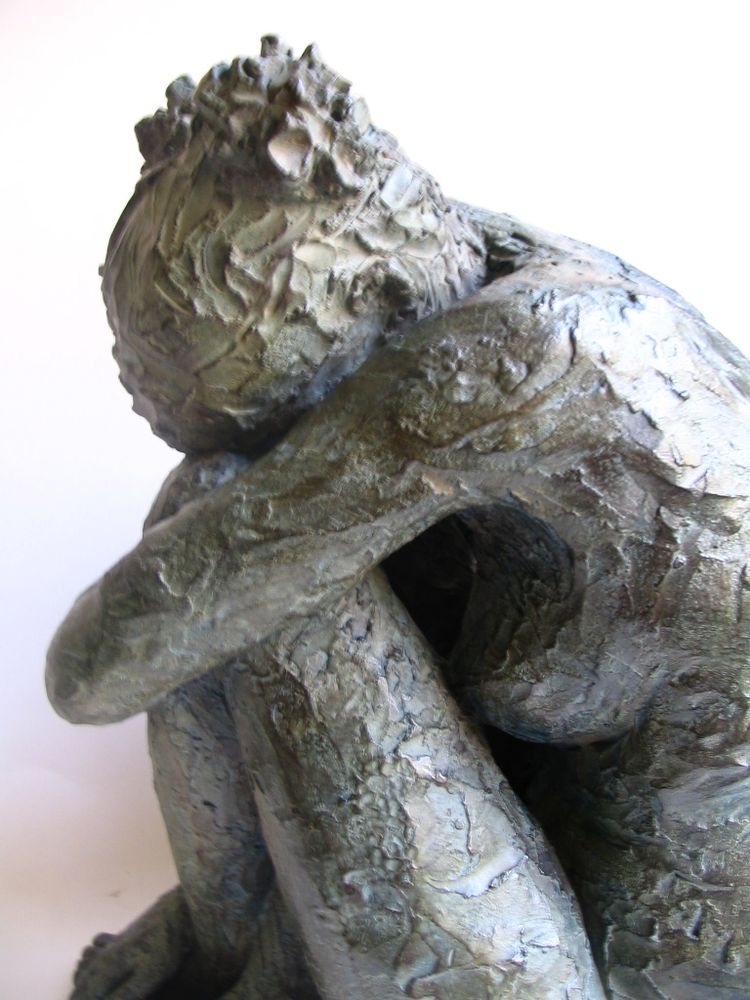 Sculptures, statuettes et miniatures - Sculpture psyché - bronze - CATHERINE DE KERHOR