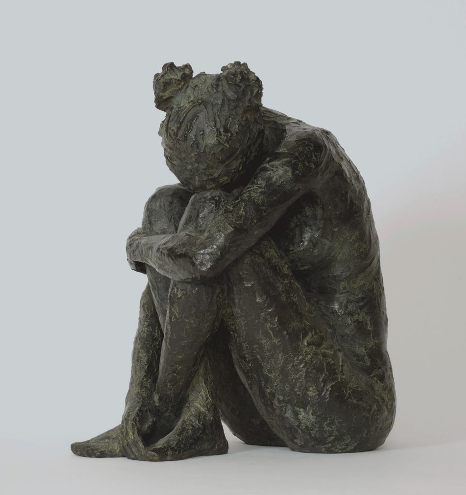 Sculptures, statuettes et miniatures - Sculpture psyché - bronze - CATHERINE DE KERHOR