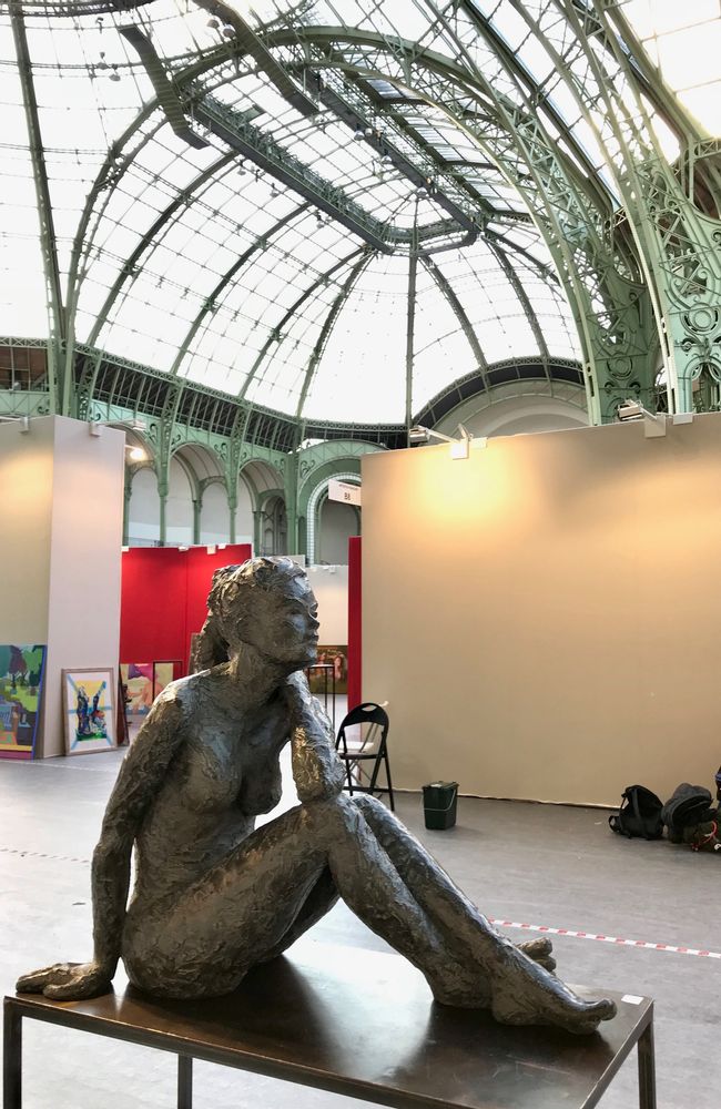 Sculptures, statuettes and miniatures - Sculpture Marie - bronze - CATHERINE DE KERHOR