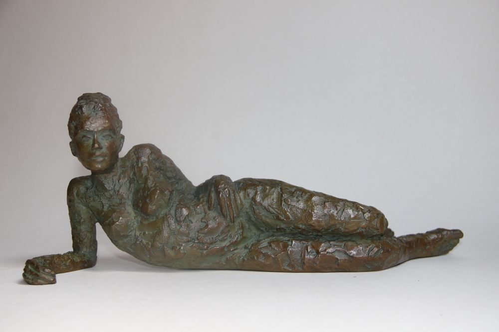 Sculptures, statuettes et miniatures - Sculpture La Plage - Bronze - CATHERINE DE KERHOR