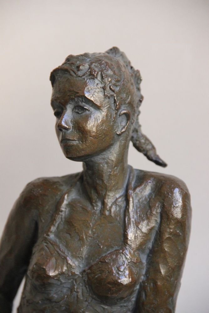 Sculptures, statuettes and miniatures - Sculpture Lison - bronze - CATHERINE DE KERHOR