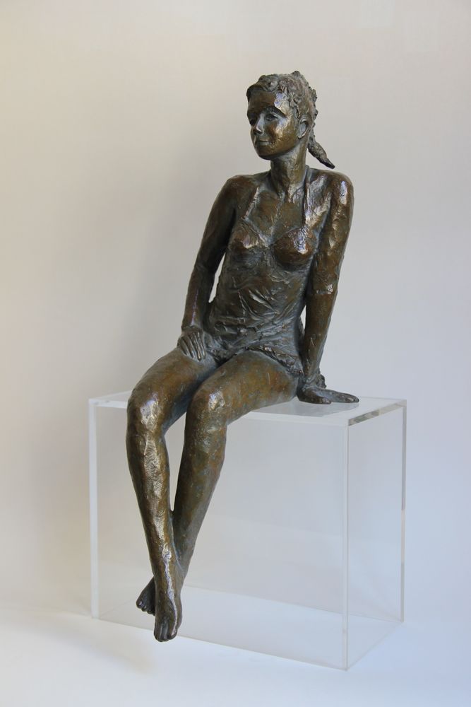 Sculptures, statuettes and miniatures - Sculpture Lison - bronze - CATHERINE DE KERHOR