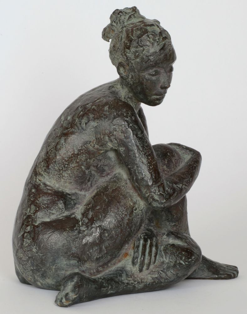 Sculptures, statuettes et miniatures - tout en douceur - bronze - CATHERINE DE KERHOR