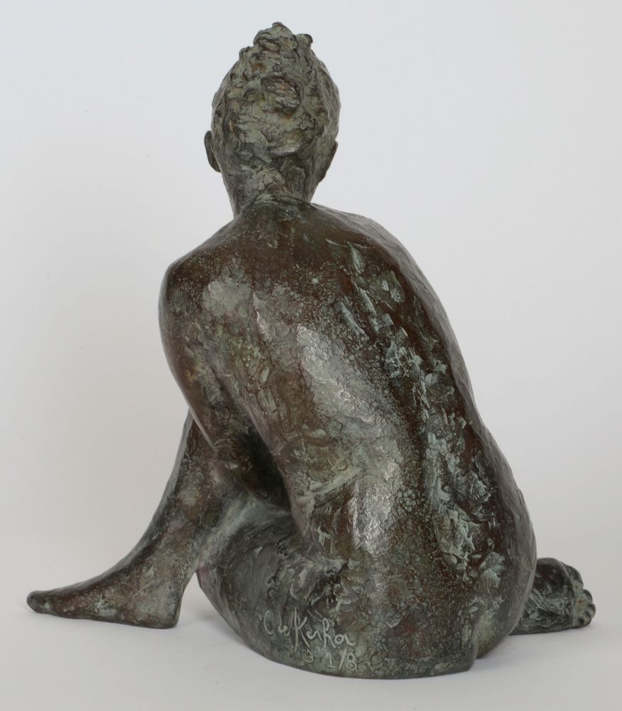 Sculptures, statuettes et miniatures - tout en douceur - bronze - CATHERINE DE KERHOR