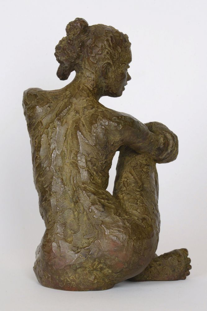 Sculptures, statuettes and miniatures - Mathilde sculpture - bronze - CATHERINE DE KERHOR