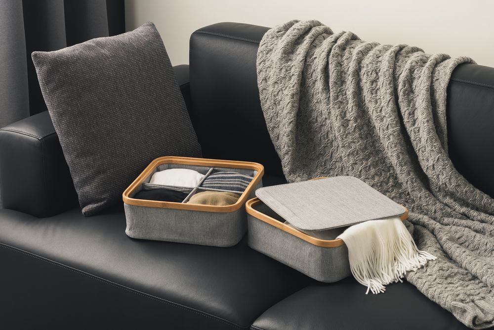 Storage boxes - KIM Storage box with lid - GUDEE