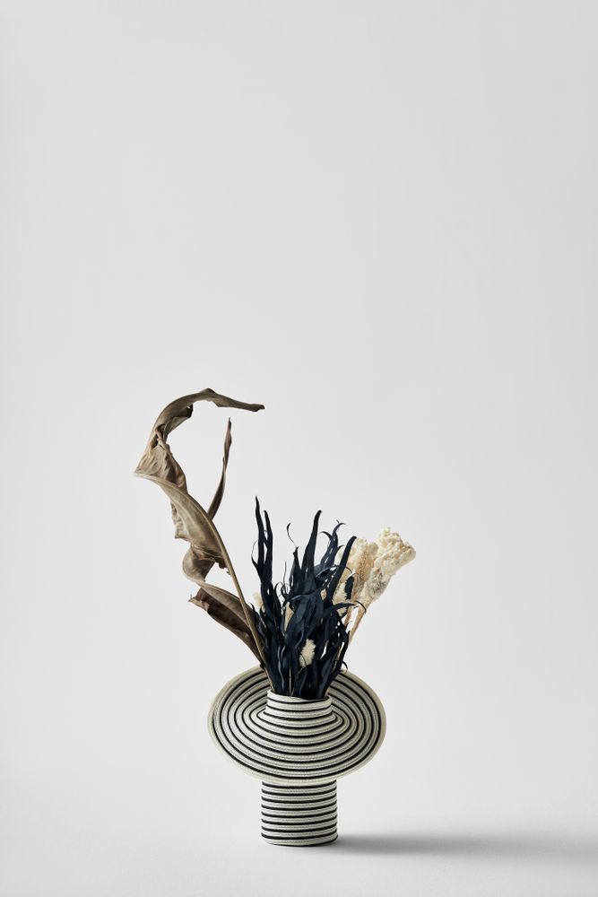 Décorations florales - stripe stripe / art object and vase - MOBJE