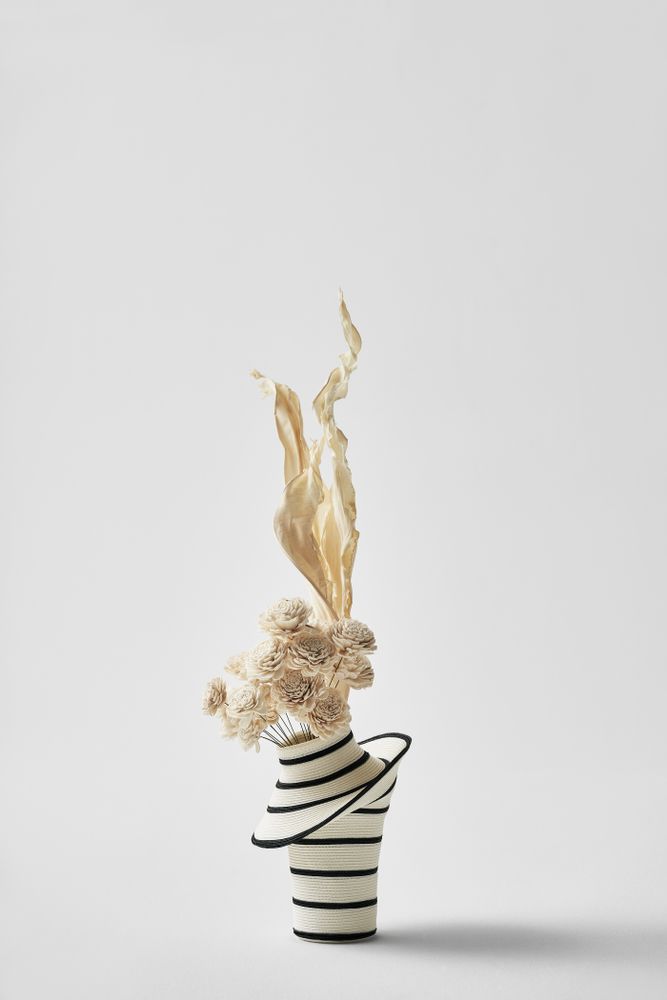 Décorations florales - stripe stripe / art object and vase - MOBJE
