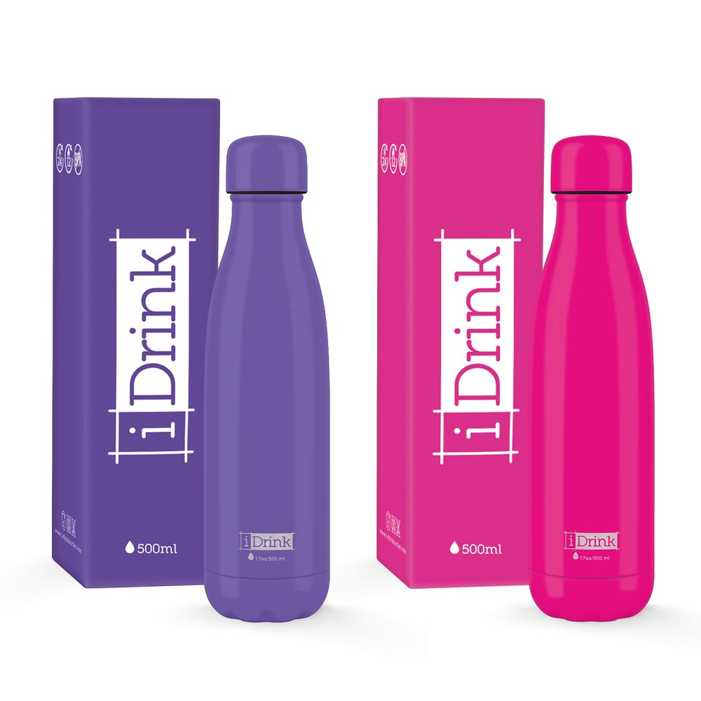 Accessoires thé et café - Bouteilles I-Drink - Couleurs des bouteilles - I-DRINK