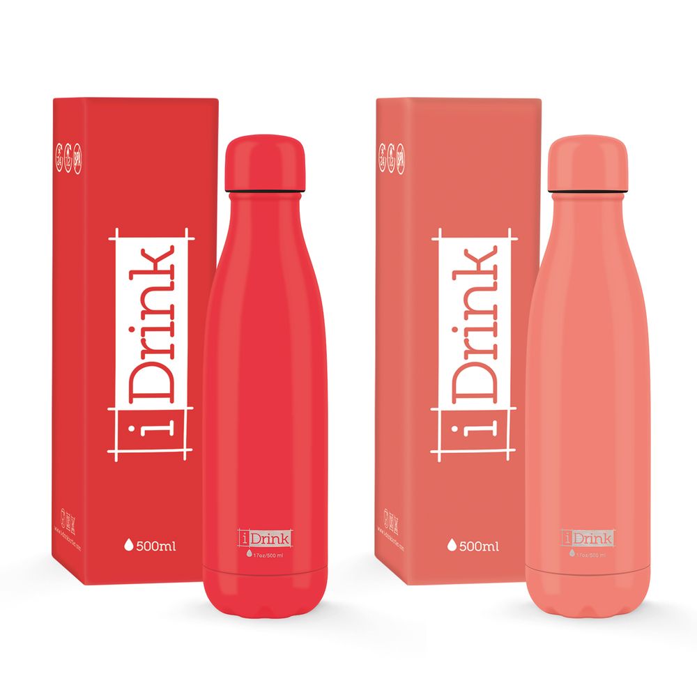 Accessoires thé et café - Bouteilles I-Drink - Couleurs des bouteilles - I-DRINK