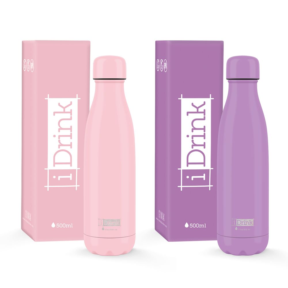 Accessoires thé et café - Bouteilles I-Drink - Couleurs des bouteilles - I-DRINK