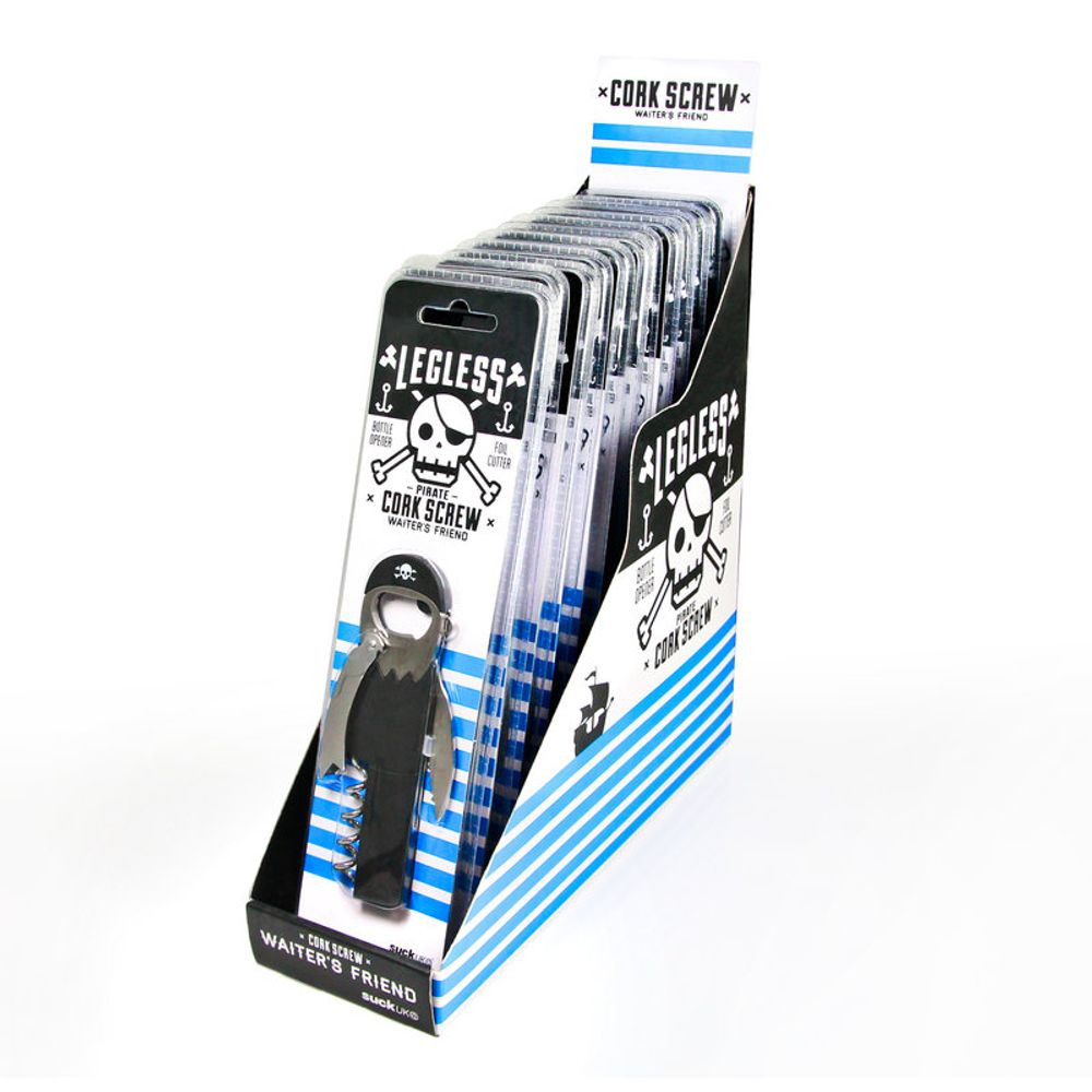 Gifts - Pirate corkscrew - SUCK UK