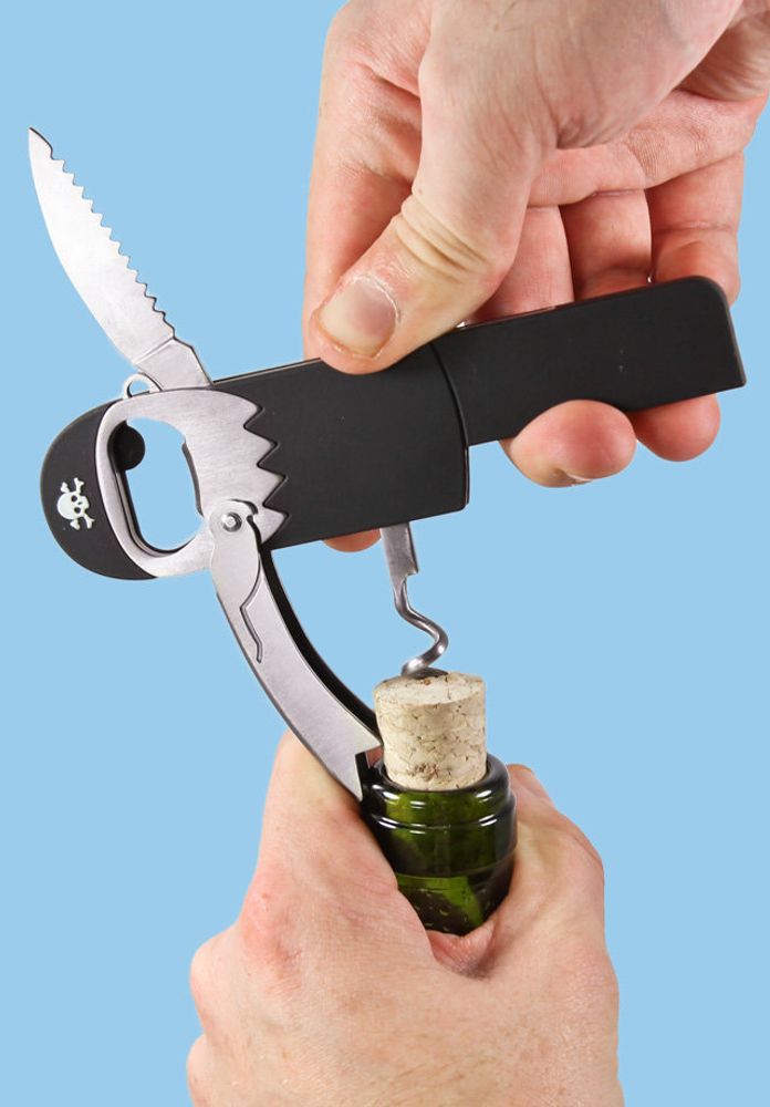 Gifts - Pirate corkscrew - SUCK UK