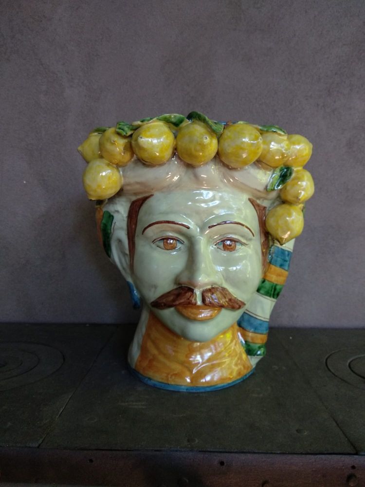 Vases - Lemon Lady Vase - AGATA TREASURES