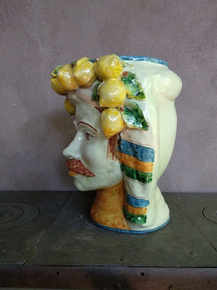 Vases - Lemon Lady Vase - AGATA TREASURES