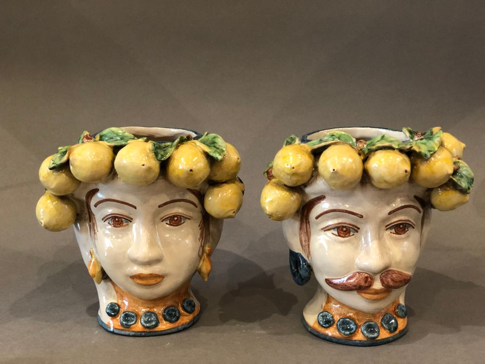 Vases - Lemon Lady Vase - AGATA TREASURES