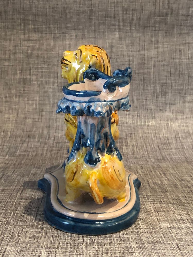 Decorative objects - Leone Candle Holder - AGATA TREASURES