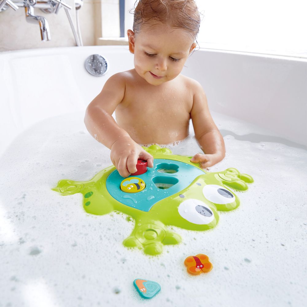 Jouets enfants - Grenouille de bain trieuse de formes - TOYNAMICS HAPE NEBULOUS STARS