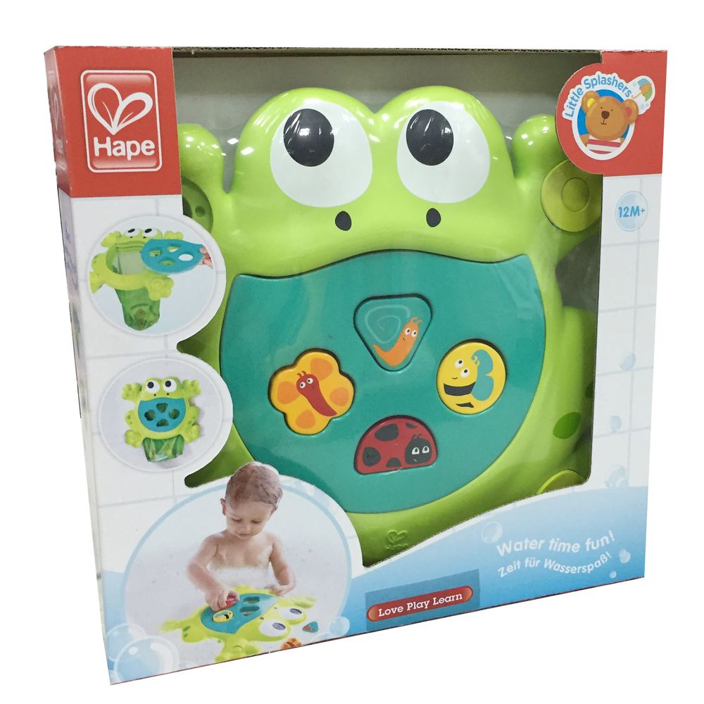 Jouets enfants - Grenouille de bain trieuse de formes - TOYNAMICS HAPE NEBULOUS STARS