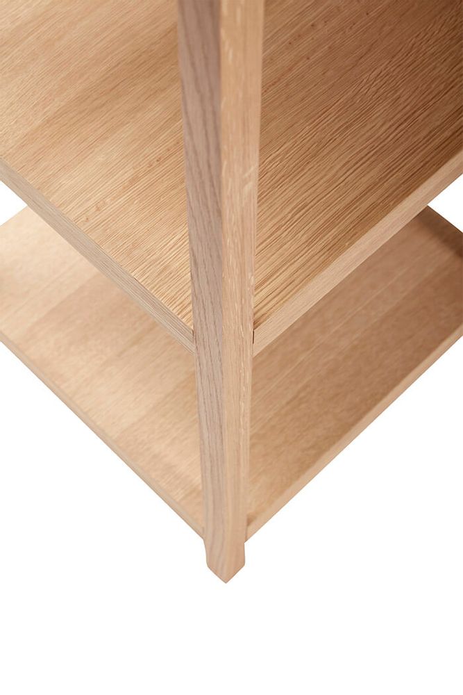 Etagères - Étagère avec 5 étagères, chêne, FSC - HÜBSCH