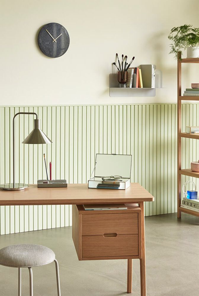 Range-tout - Organisateur de bureau, béton - HÜBSCH