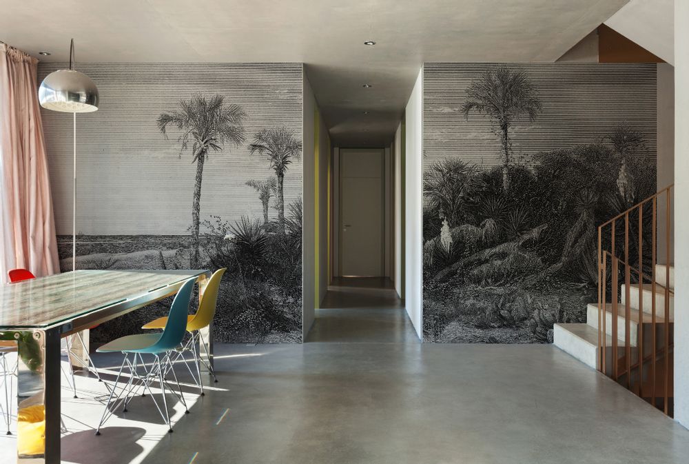 Other wall decoration - Caladesi Bay Black & White - LÉ PAPIERS DE NINON