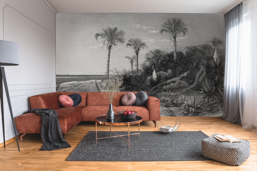 Other wall decoration - Caladesi Bay Black & White - LÉ PAPIERS DE NINON