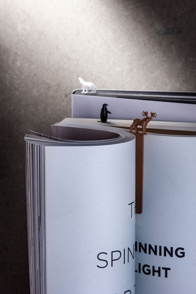 Gifts - Stationery : Bookend and Bookmark : Pencil sharpener  : Magnet  :100% recyclable. - QUALY DESIGN OFFICIAL