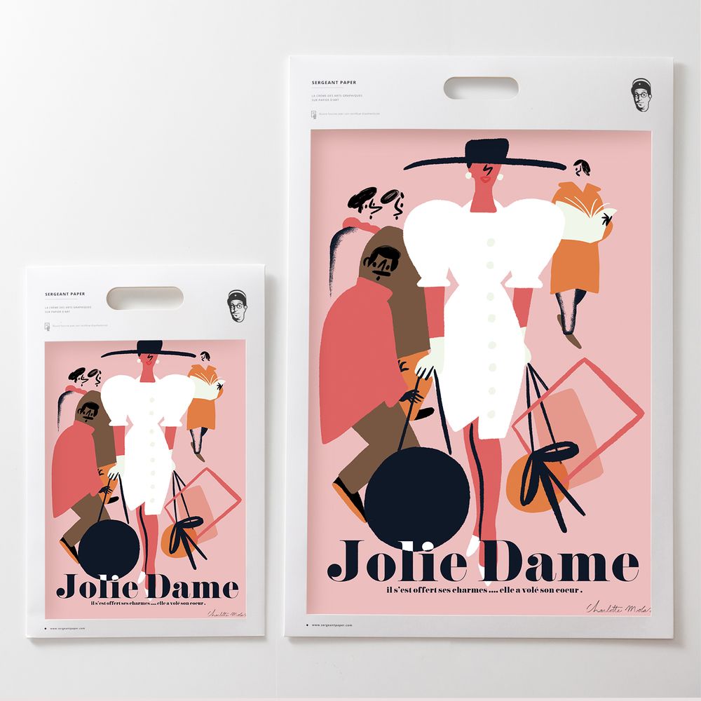 Office design and planning - Art Print - Movies with Charlotte Molas - SERGEANT PAPER