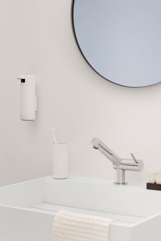 Bathroom equipment - -MODO- series in white and black- - BLOMUS