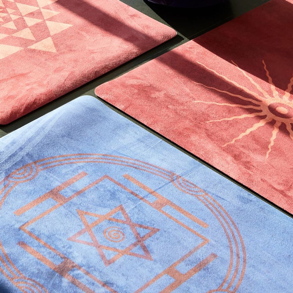 Autres tapis - Tapis de yoga inspiration indienne - ALMA CONCEPT