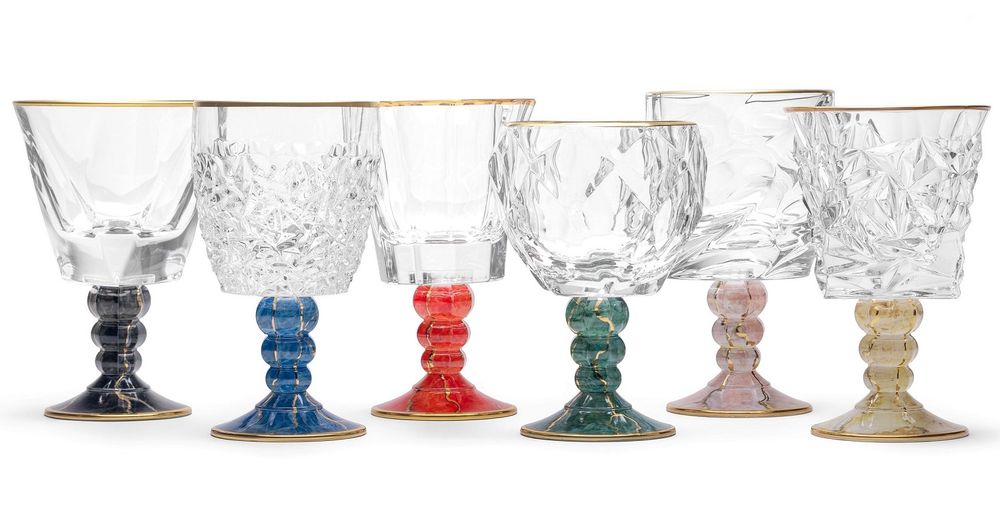 Crystal ware - MARMO GOBLETS AND TUMBLERS - VETRERIE DI EMPOLI SRL MILANO