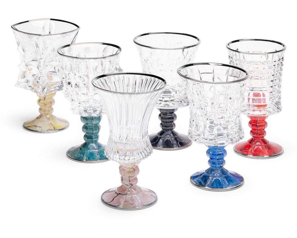 Crystal ware - MARMO GOBLETS AND TUMBLERS - VETRERIE DI EMPOLI SRL MILANO