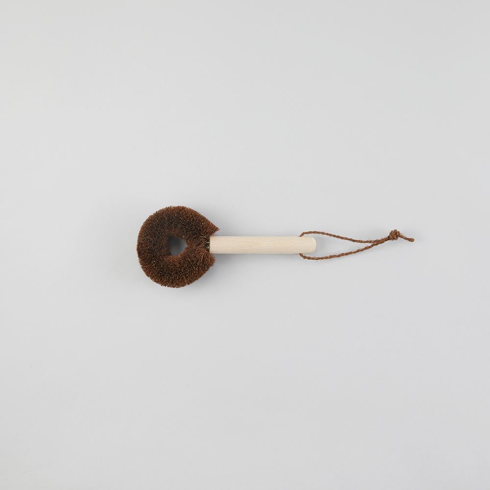 Brushes - TAWASHI with Beech Handle [for skillet] - TAKADA TAWASHI