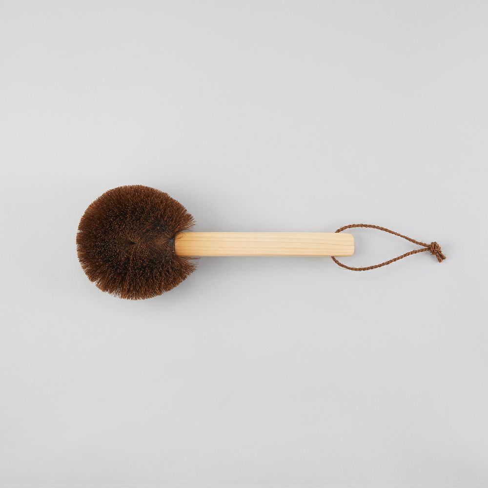 Meubles pour salle de bain - Brosse pour le corps avec manche court cyprès japonais - TAKADA TAWASHI