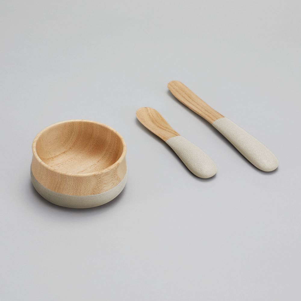 Bols - Bol et cuillère Paulownia <SMILE> - PAULOWNIA FURNITURE AZUMA CO.,LTD.
