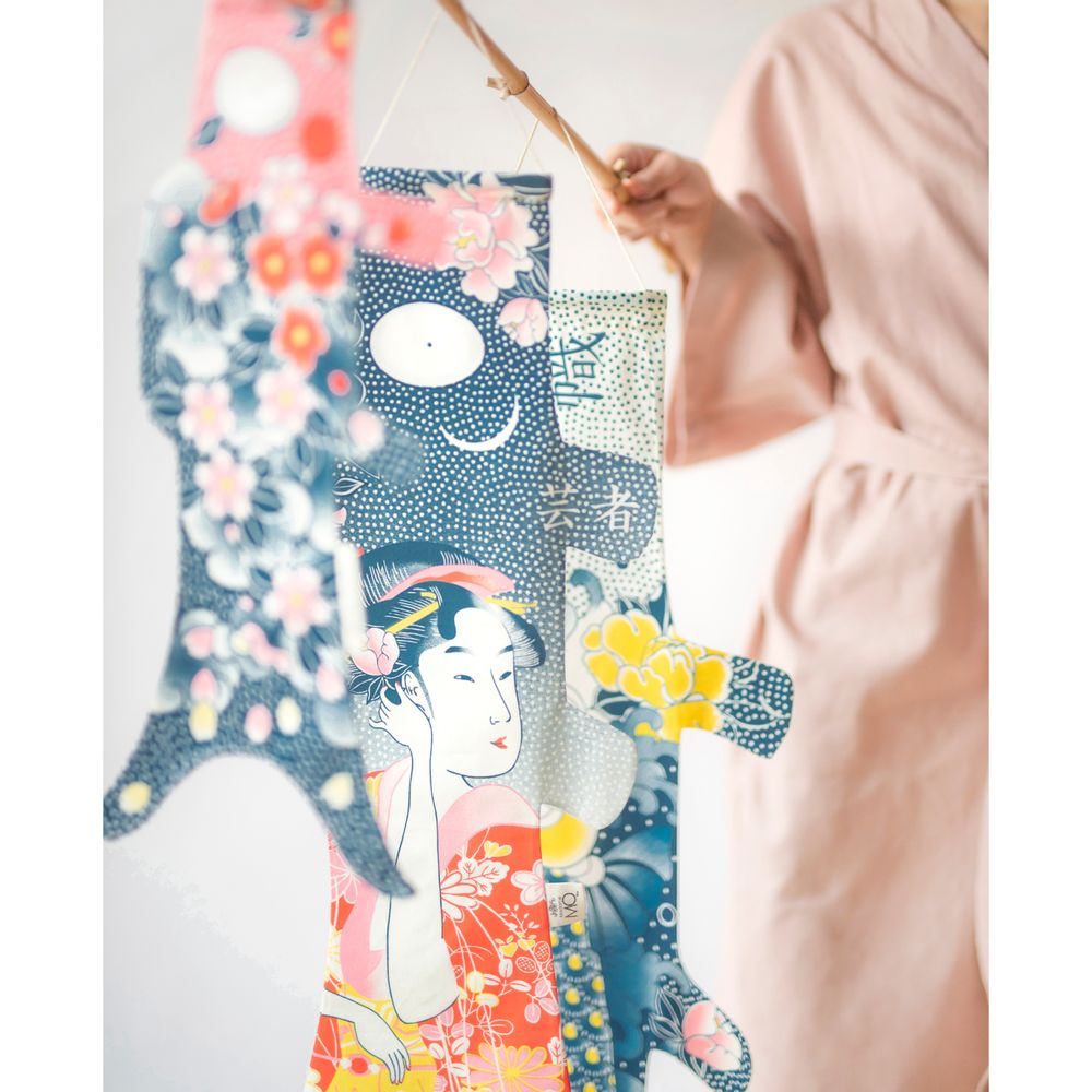 Cadeaux - Koinobori Tattoo Geisha (KOI2.13/S) - MADAME MO