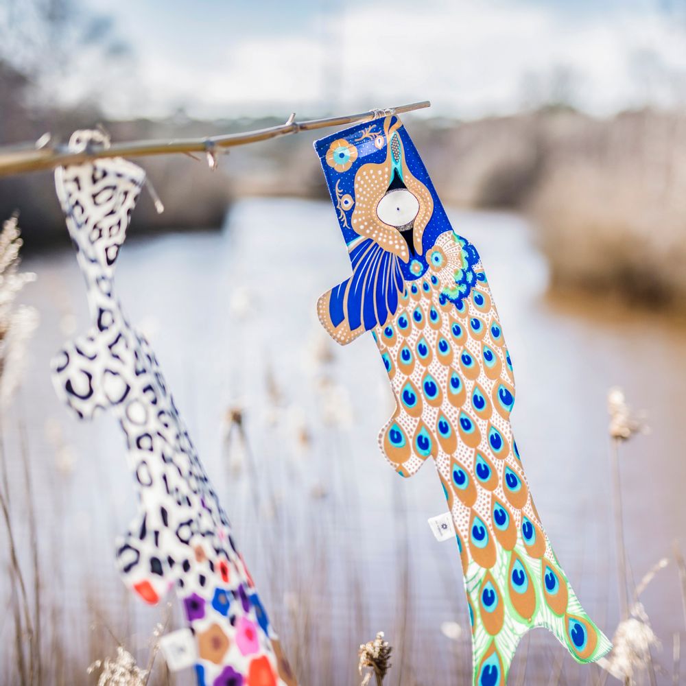 Other wall decoration - Koinobori Peacock (KOI2.7/S) - MADAME MO