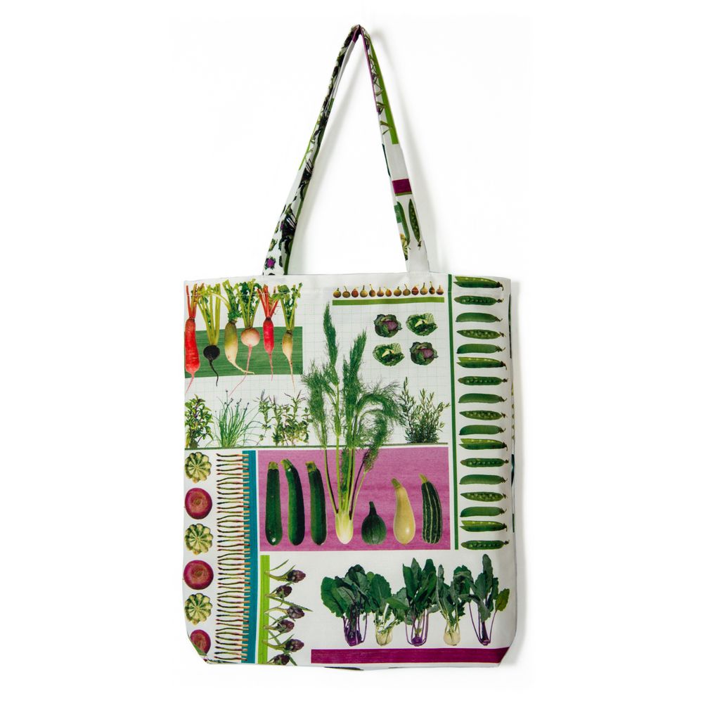Homewear textile - Tote Bag Jardin potager - MARON BOUILLIE