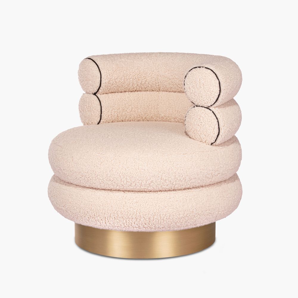 Fauteuils - JASMINE SWIVEL ARMCHAIR - ROYAL STRANGER