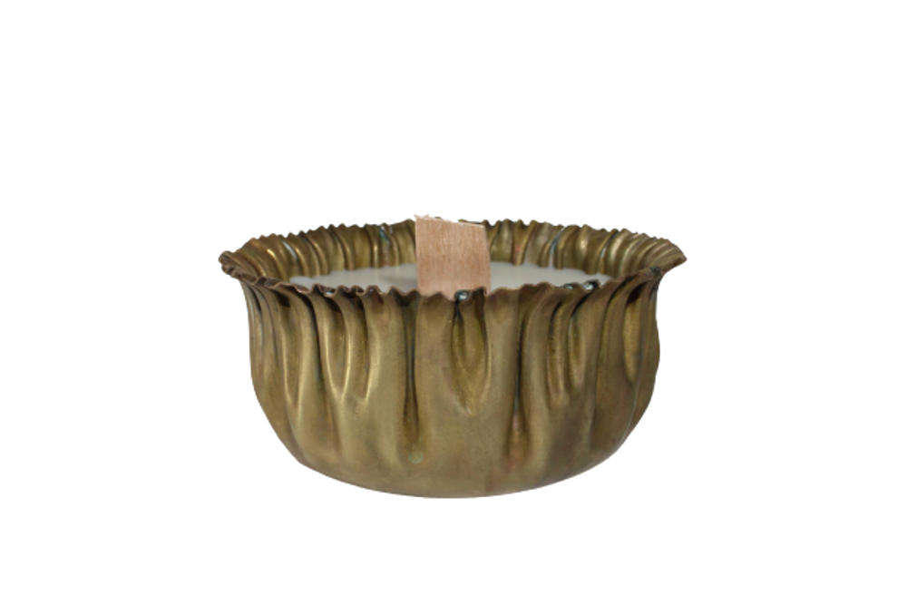 Objets de décoration - BOUGIE UNIQUE LAITON - LUXA NATURA