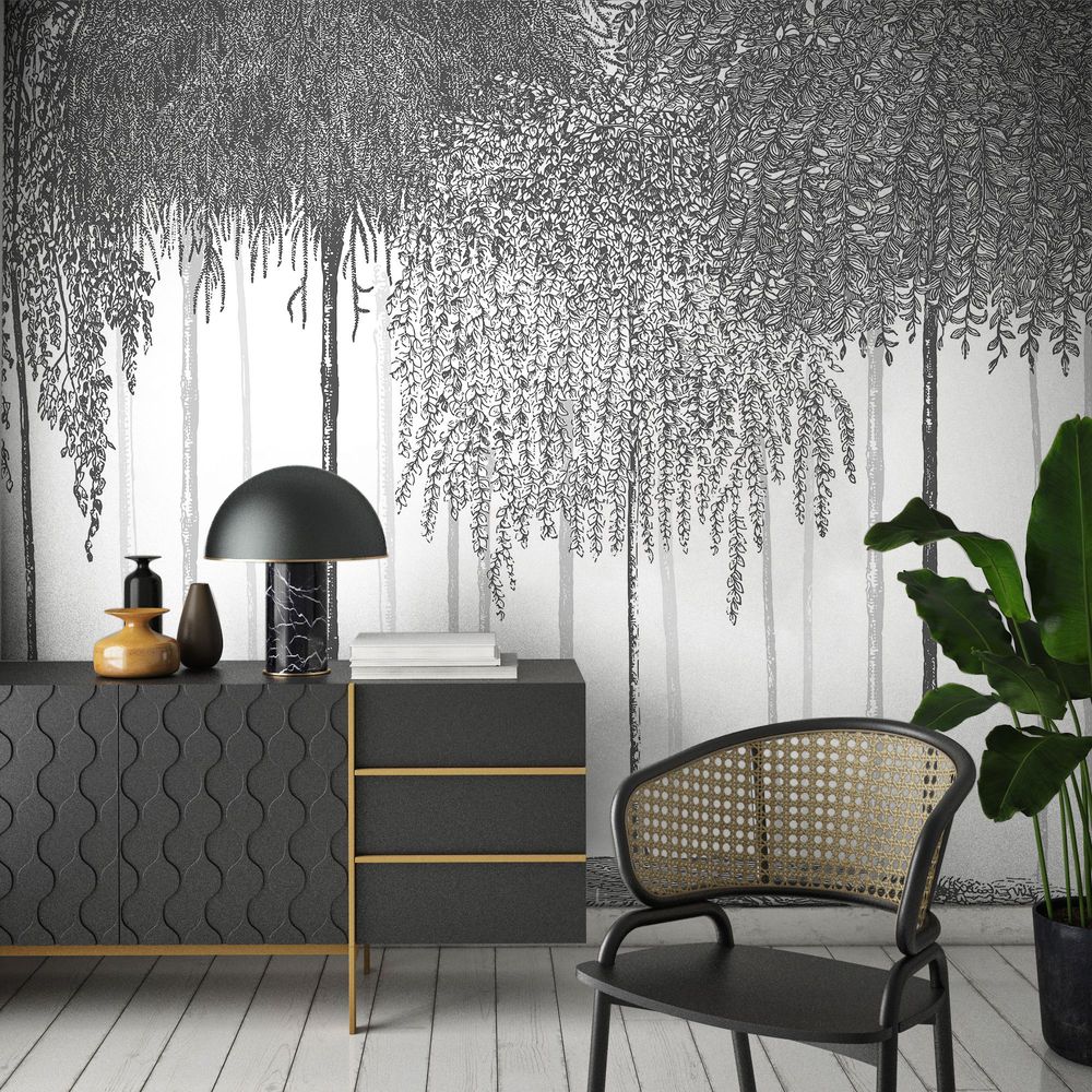 Other wall decoration - Wallpanel Woods Gris Quartz - PAPERMINT