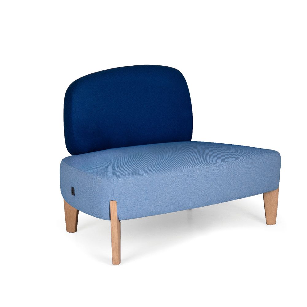 Office seating - STONE SINGLE LOUNGE WITH TABLE AND USB - FENABEL, S.A.