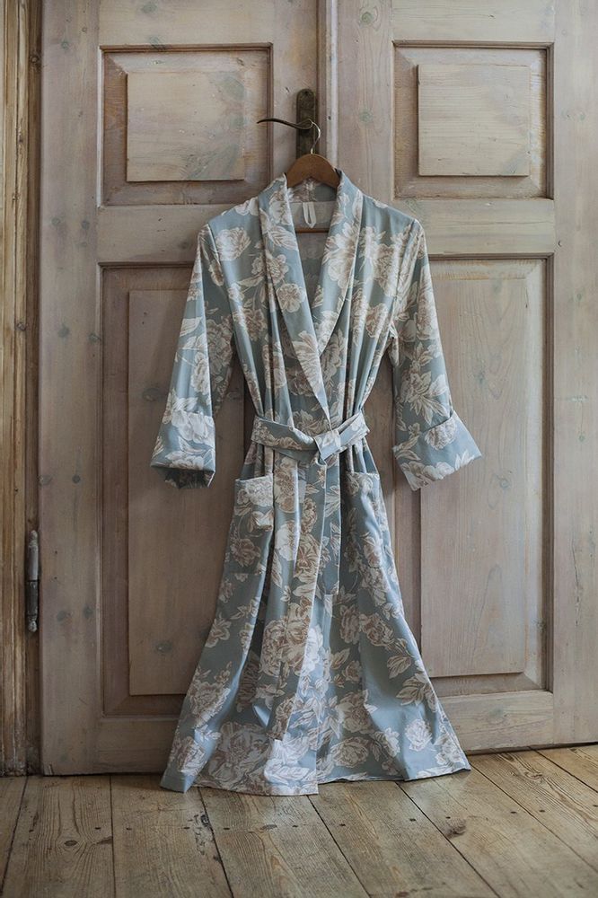 Peignoirs - Peignoir en satin - DECOFLUX