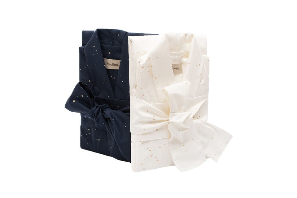 Peignoirs - Peignoir en satin - DECOFLUX