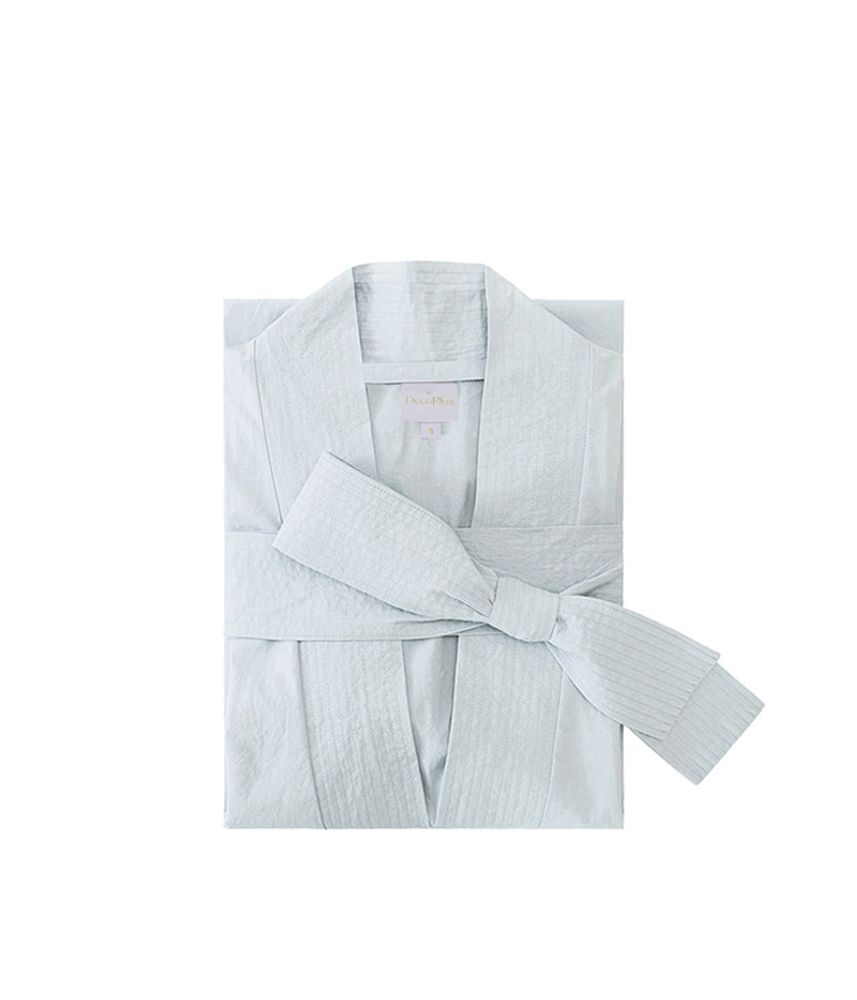 Peignoirs - Peignoir kimono percale - DECOFLUX