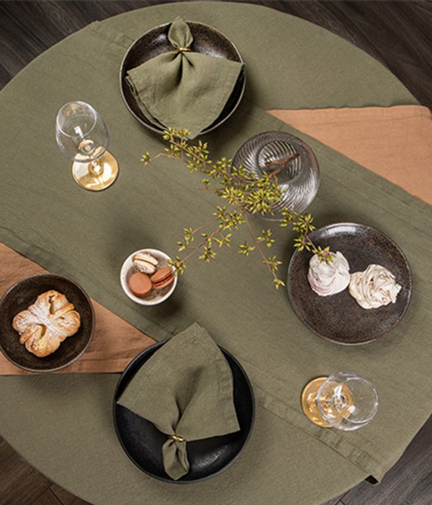 Table linen - Linen napkins - DECOFLUX