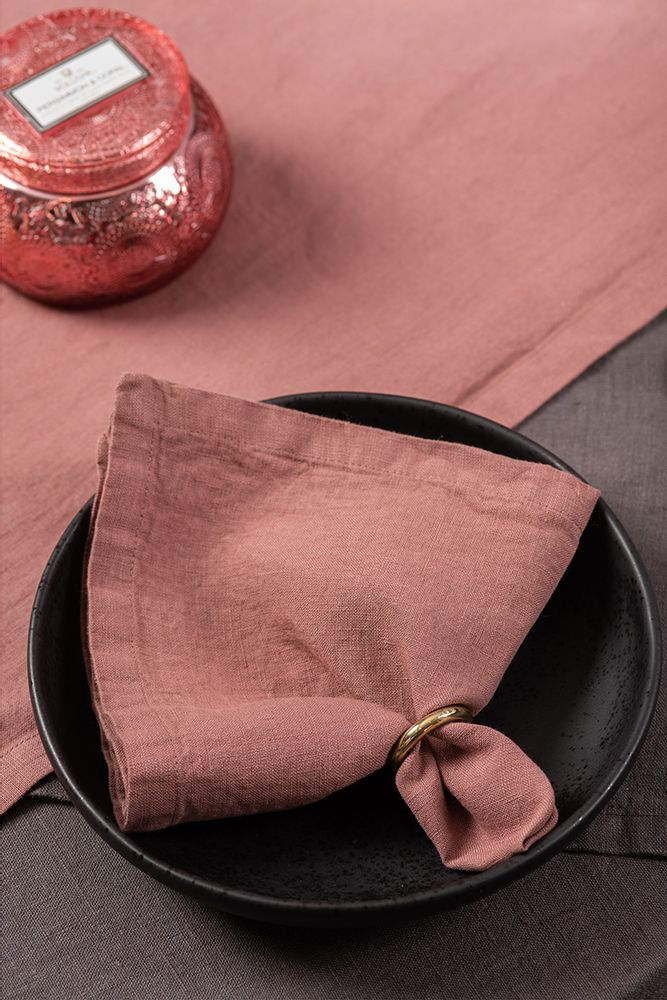 Table linen - Linen napkins - DECOFLUX