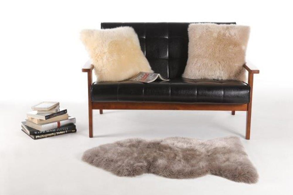 Cushions - Long wool sheepskin cushions - FIBRE BY AUSKIN