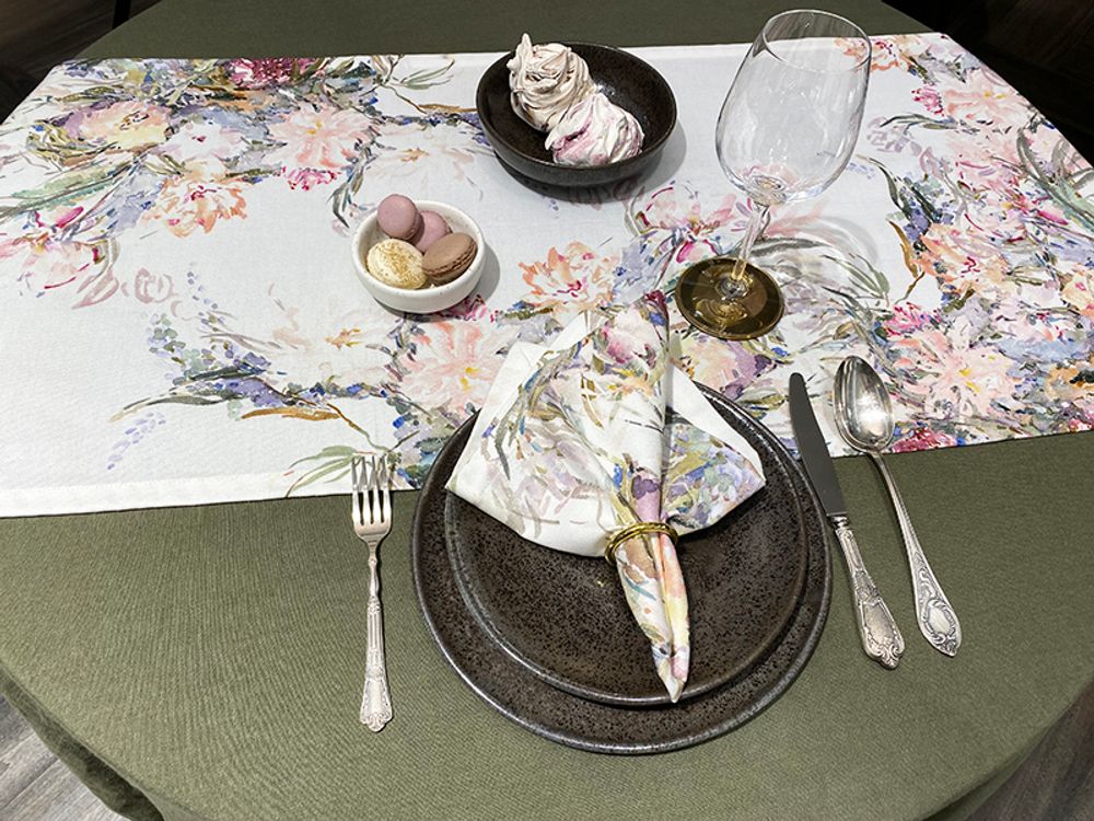 Table linen - Table linen Floral Sence - DECOFLUX